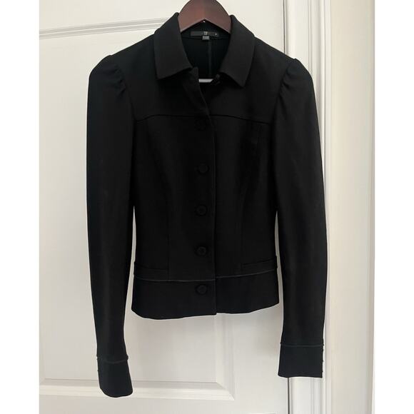Teenflo women’s blazer with belt size 4 black Canada Academia - Picture 8 of 12